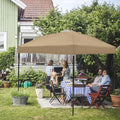 Home Decor 2pcs 10x10ft Replacement Cover Tier Gazebo Roof Sunshade Outdoor Cover Sunshade Patio Pavilion Protective Cover